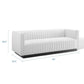 Modway Perception Tufted Upholstered Fabric Sofa | Sofas | Modishstore-34