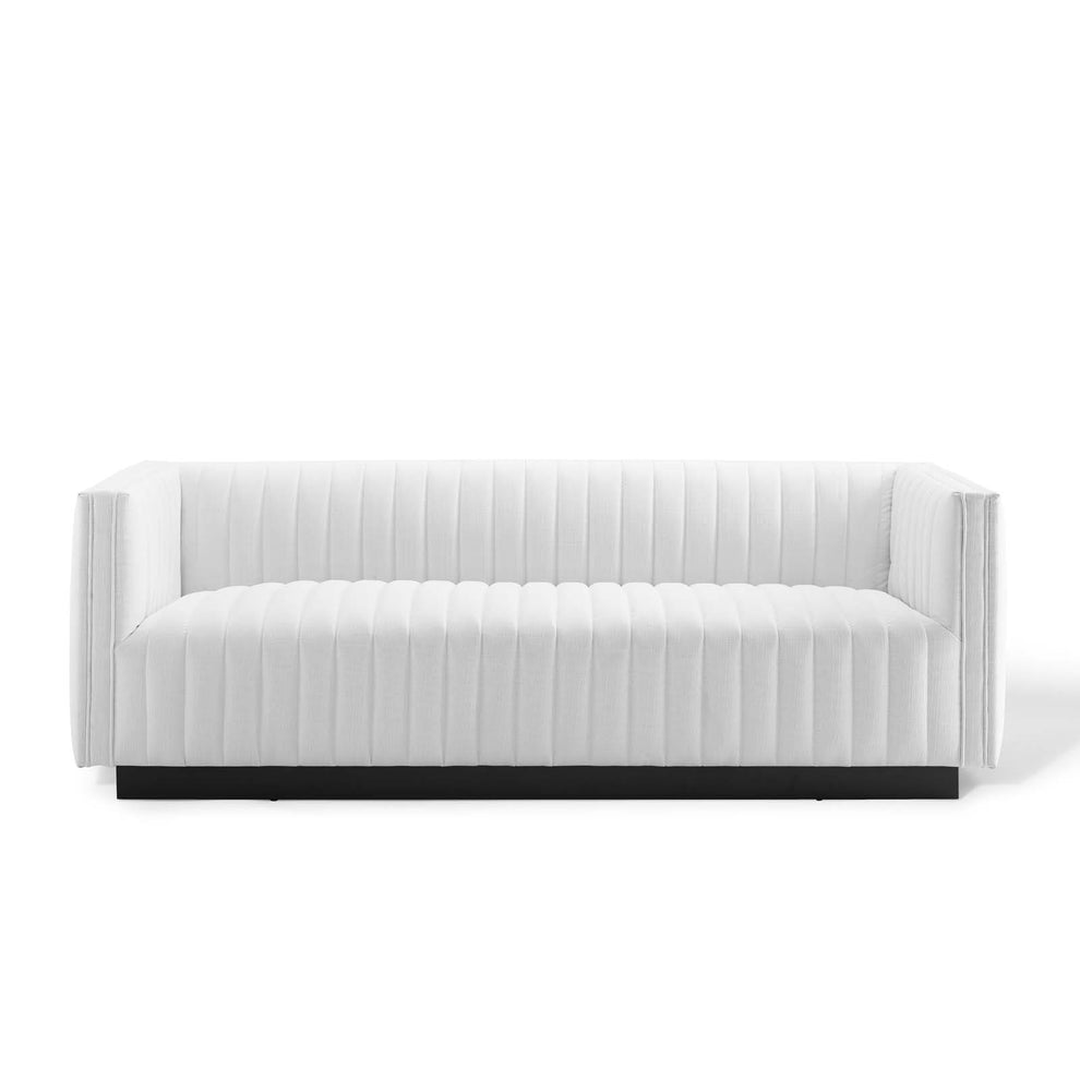 Modway Perception Tufted Upholstered Fabric Sofa - EEI-3928 | Sofas | Modishstore - 27