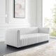 Modway Perception Tufted Upholstered Fabric Sofa | Sofas | Modishstore-31