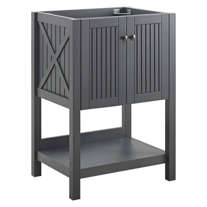 Modway Steam 23" Bathroom Vanity Cabinet (Sink Basin Not Included) - EEI-3942 | Bathroom Accessories | Modishstore - 1