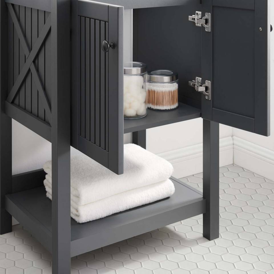 Modway Steam 23" Bathroom Vanity Cabinet (Sink Basin Not Included) - EEI-3942 | Bathroom Accessories | Modishstore - 6