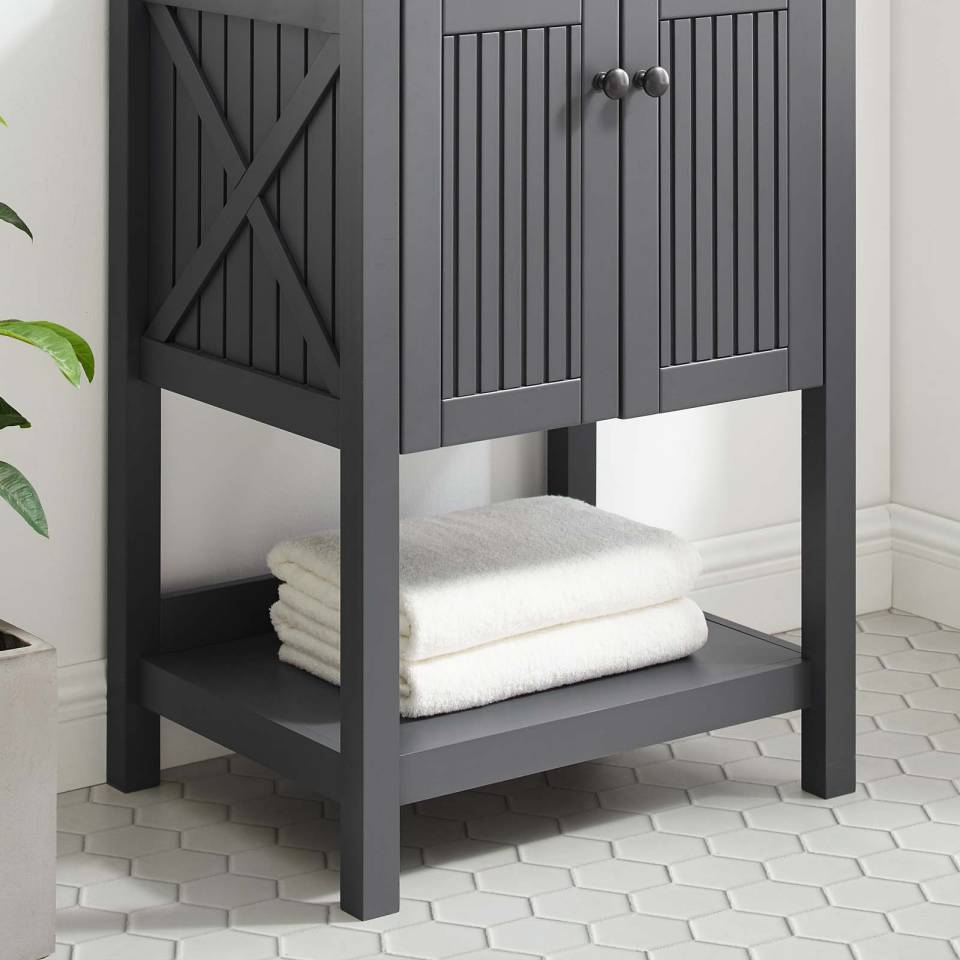 Modway Steam 23" Bathroom Vanity Cabinet (Sink Basin Not Included) - EEI-3942 | Bathroom Accessories | Modishstore - 7