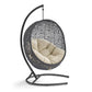 Modway Encase Sunbrella Swing Outdoor Patio Lounge Chair | Outdoor Porch Swings | Modishstore-3