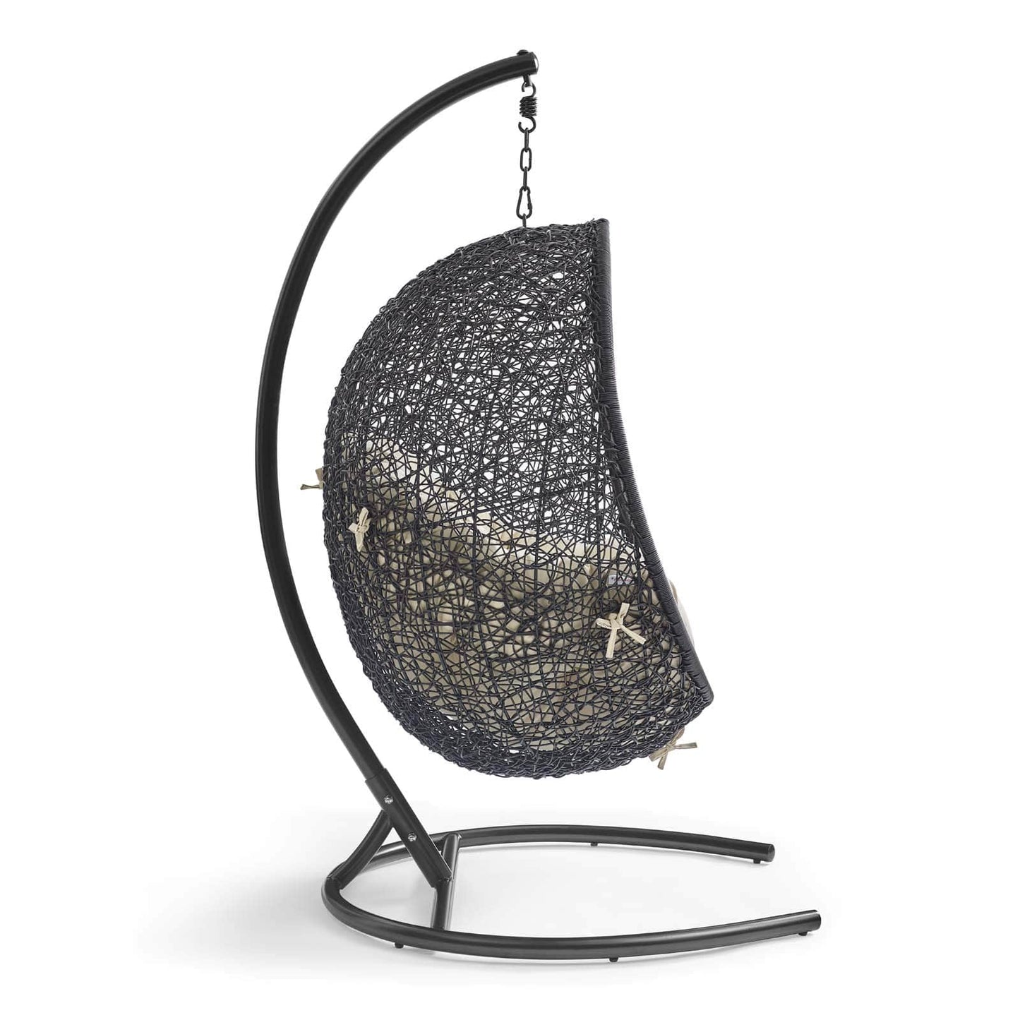 Modway Encase Sunbrella Swing Outdoor Patio Lounge Chair | Outdoor Porch Swings | Modishstore-4