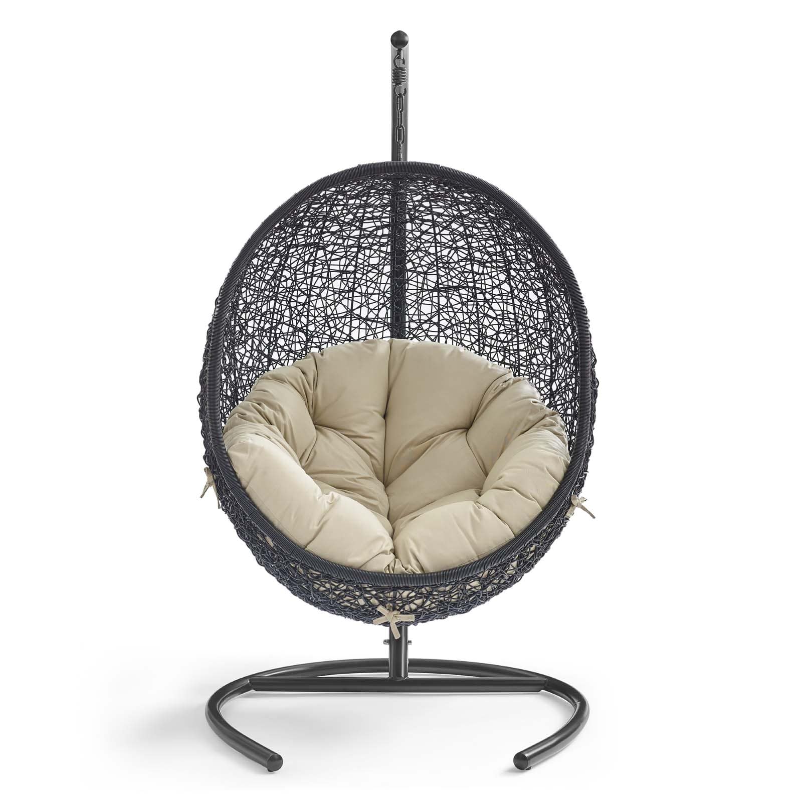 Modway Encase Sunbrella Swing Outdoor Patio Lounge Chair | Outdoor Porch Swings | Modishstore-6