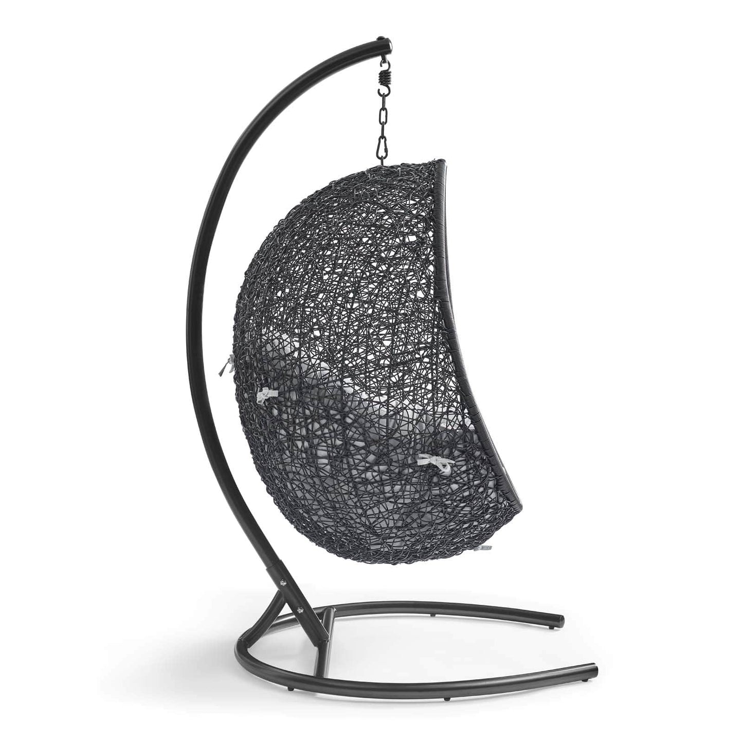 Modway Encase Sunbrella Swing Outdoor Patio Lounge Chair | Outdoor Porch Swings | Modishstore-11