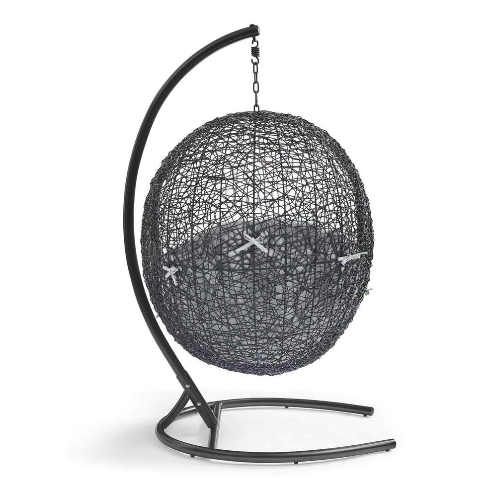 Modway Encase Sunbrella Swing Outdoor Patio Lounge Chair - EEI-3943 | Outdoor Porch Swings | Modishstore - 12