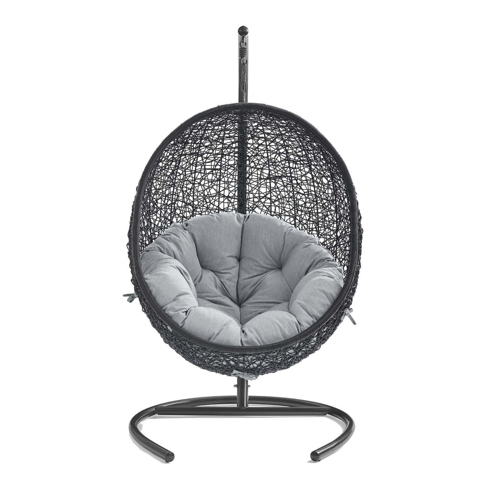 Modway Encase Sunbrella Swing Outdoor Patio Lounge Chair - EEI-3943 | Outdoor Porch Swings | Modishstore - 13