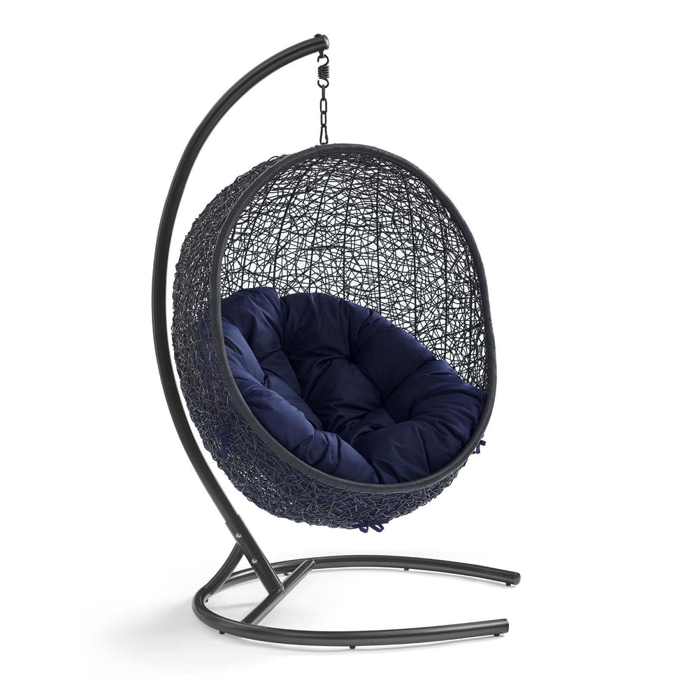 Modway Encase Sunbrella Swing Outdoor Patio Lounge Chair - EEI-3943 | Outdoor Porch Swings | Modishstore - 18