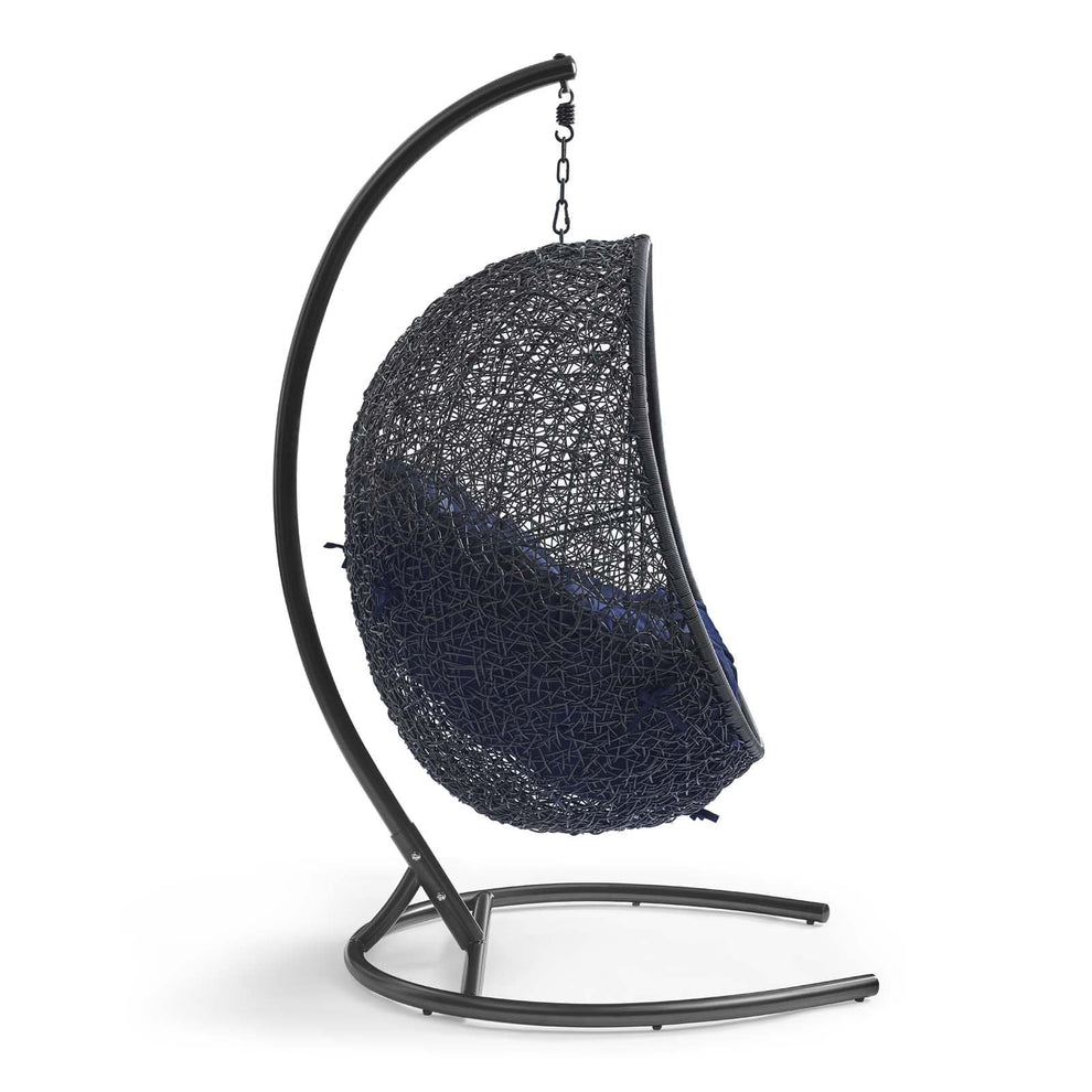 Modway Encase Sunbrella Swing Outdoor Patio Lounge Chair - EEI-3943 | Outdoor Porch Swings | Modishstore - 19