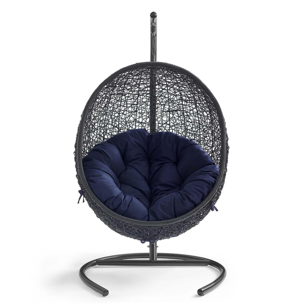 Modway Encase Sunbrella Swing Outdoor Patio Lounge Chair - EEI-3943 | Outdoor Porch Swings | Modishstore - 21