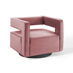 Modway Booth Performance Velvet Swivel Armchair - EEI-3948