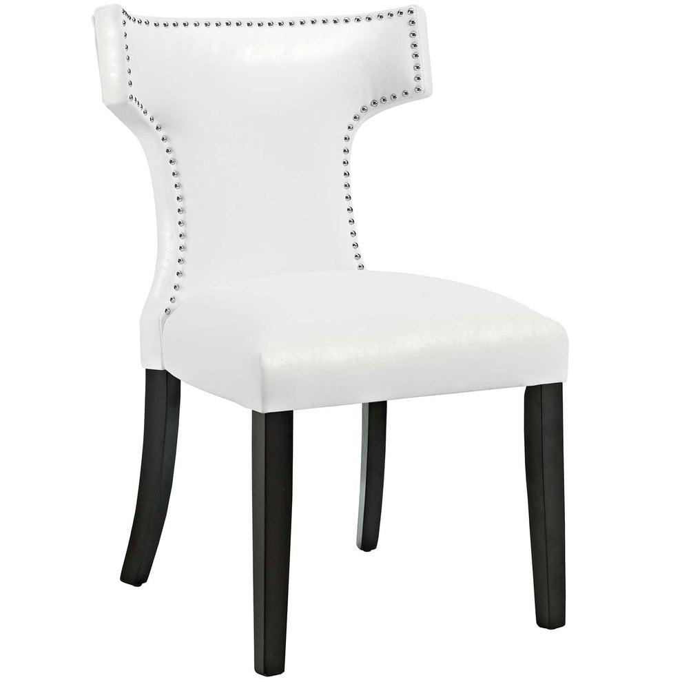 Modway Curve Dining Chair Vinyl Set of 2 - EEI-3949 | Dining Chairs | Modishstore - 8