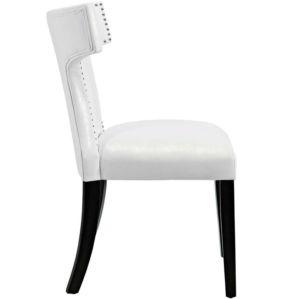 Modway Curve Dining Chair Vinyl Set of 2 - EEI-3949 | Dining Chairs | Modishstore - 9