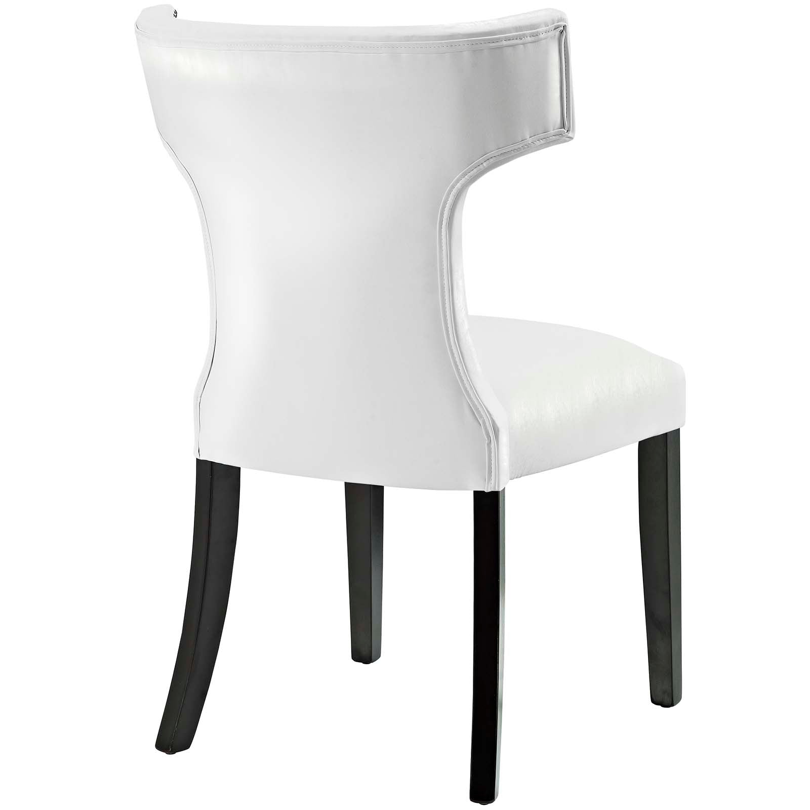 Modway Curve Dining Chair Vinyl Set of 2 | Dining Chairs | Modishstore-10