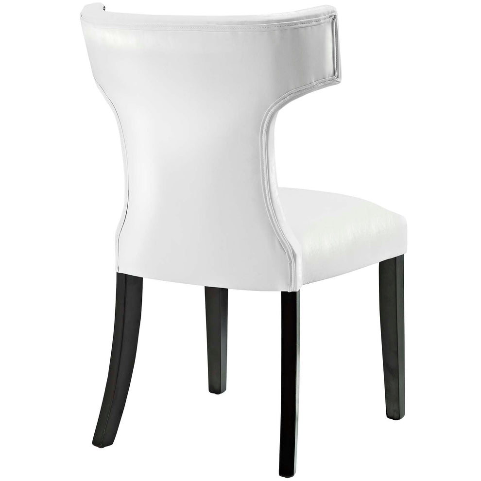 Modway Curve Dining Chair Vinyl Set of 2 - EEI-3949 | Dining Chairs | Modishstore - 10