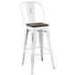 Promenade Bar Stool Metal Set of 4 By Modway - EEI-3951 | Bar Stools | Modishstore - 3