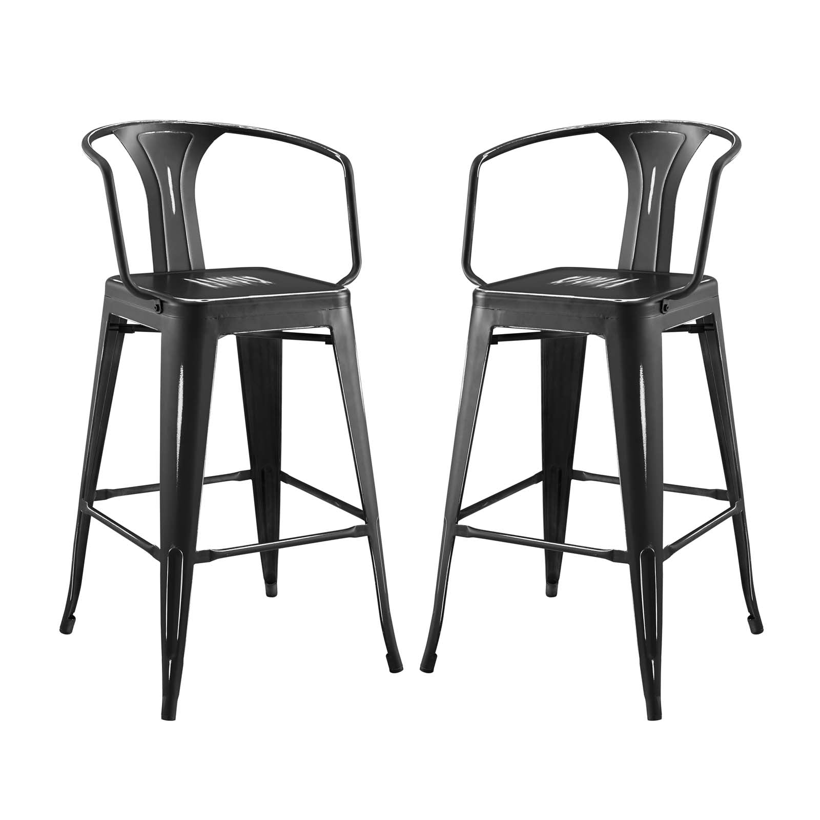 Promenade Bar Stool Set of 2 By Modway - EEI-3952 | Bar stools | Modishstore - 2