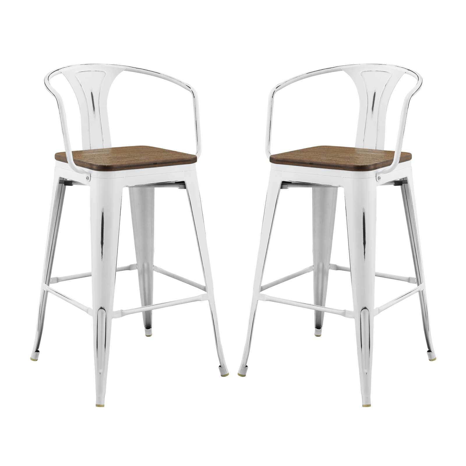 Modway Promenade Bar Stool Set of 2 - EEI-3954 | Bar Stools | Modishstore - 12