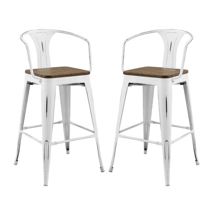 Modway Promenade Bar Stool Set of 2 - EEI-3954 | Bar Stools | Modishstore - 12