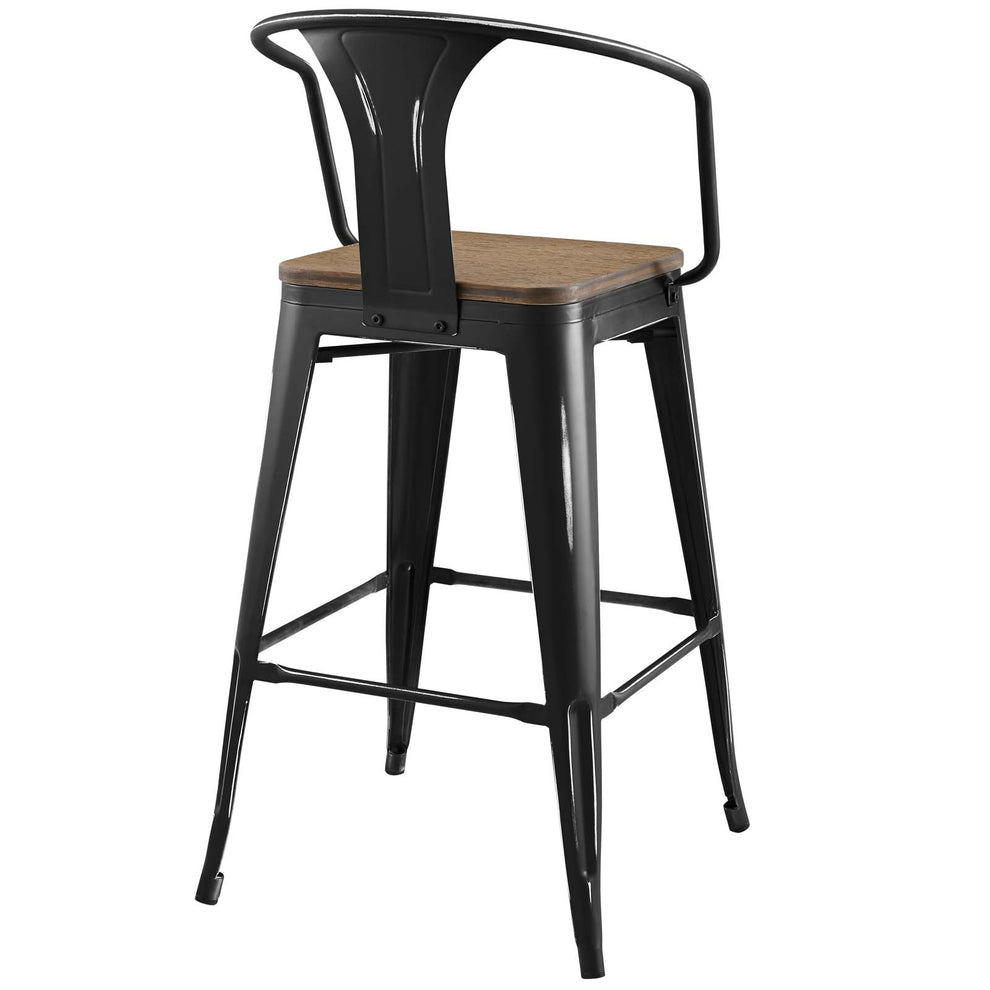 Modway Promenade Bar Stool Set of 4 - EEI-3955 | Bar Stools | Modishstore - 5