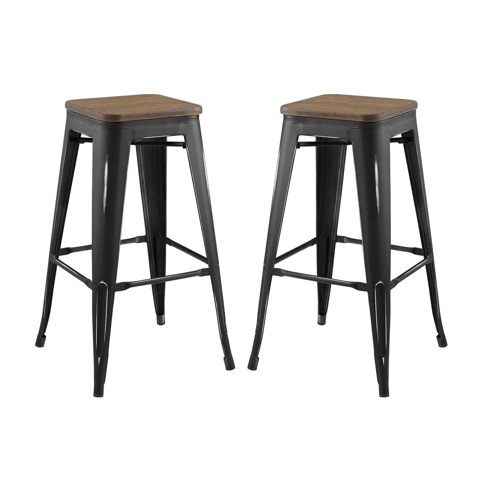 Promenade Bar Stool Set of 2 By Modway - EEI-3956 | Bar Stools | Modishstore - 2
