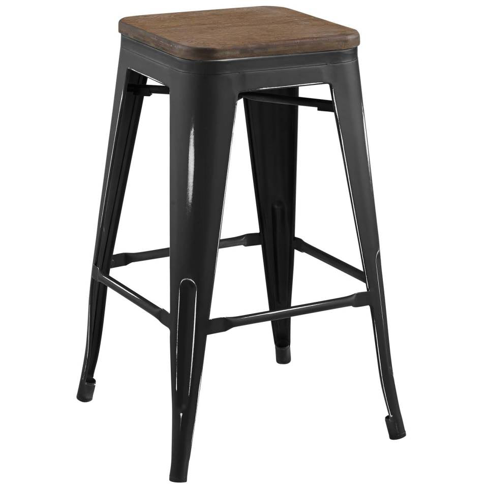 Modway Promenade Counter Stool Set of 4 - EEI-3959 | Bar Stools | Modishstore - 3