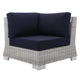 Modway Conway Sunbrella® Outdoor Patio Wicker Rattan Corner Chair | Outdoor Sofas, Loveseats & Sectionals | Modishstore-9