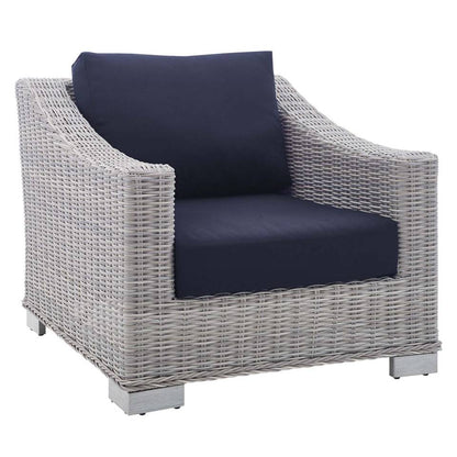 Modway Conway Sunbrella® Outdoor Patio Wicker Rattan Armchair - EEI-3972 | Outdoor Chairs | Modishstore - 9