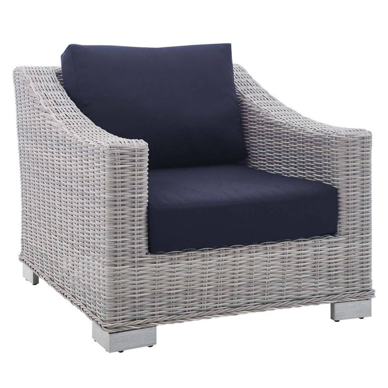 Modway Conway Sunbrella® Outdoor Patio Wicker Rattan Armchair - EEI-3972 | Outdoor Chairs | Modishstore - 9