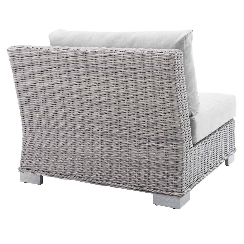 Modway Conway Sunbrella® Outdoor Patio Wicker Rattan Right-Arm Chair - EEI-3976 | Outdoor Chairs | Modishstore - 3