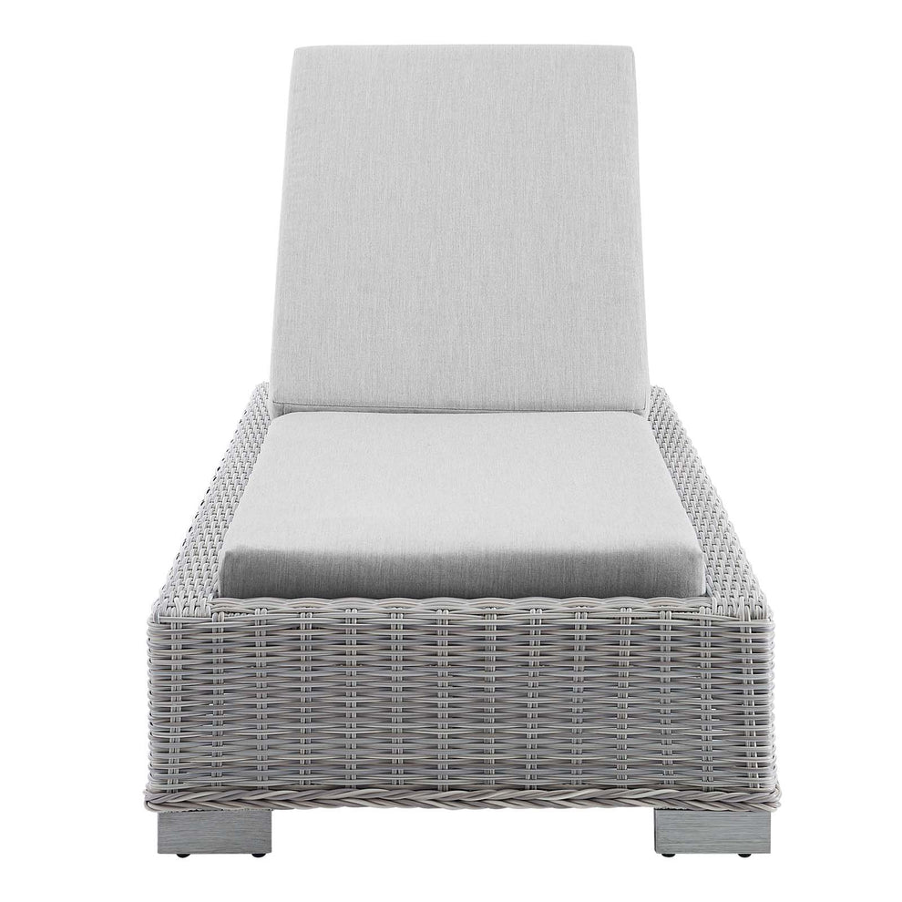 Modway Conway Sunbrella® Outdoor Patio Wicker Rattan Chaise Lounge - EEI-3978 | Outdoor Recliners & Lounge Chairs | Modishstore - 7