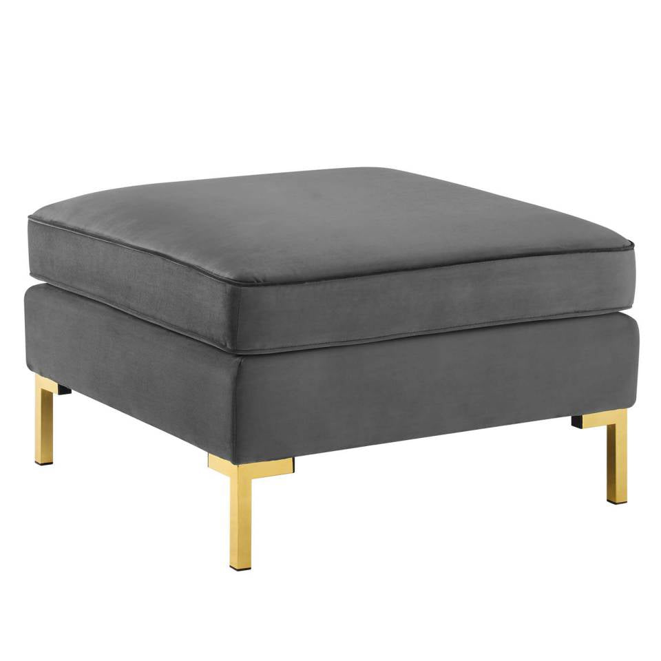 Modway Ardent Performance Velvet Ottoman - EEI-3987 | Ottomans | Modishstore - 2