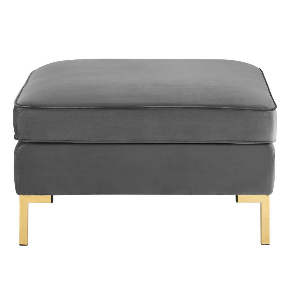 Modway Ardent Performance Velvet Ottoman - EEI-3987 | Ottomans | Modishstore - 3