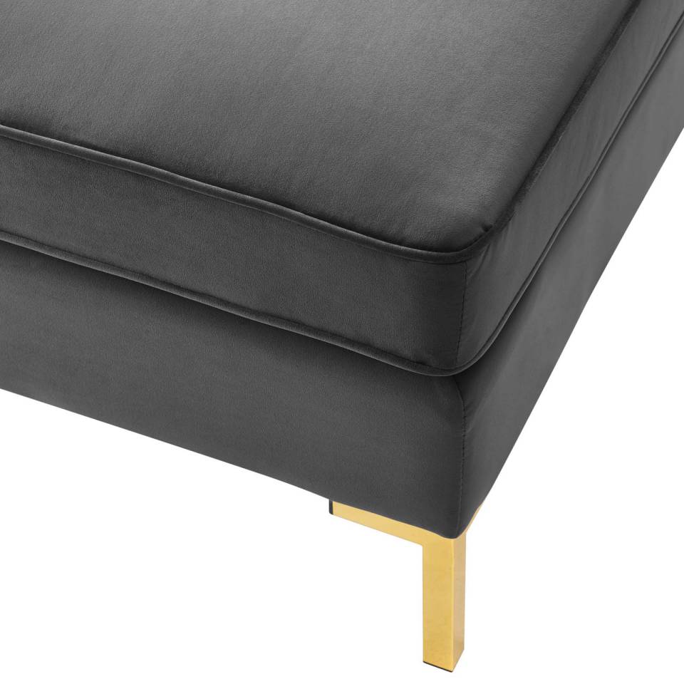 Modway Ardent Performance Velvet Ottoman - EEI-3987 | Ottomans | Modishstore - 4