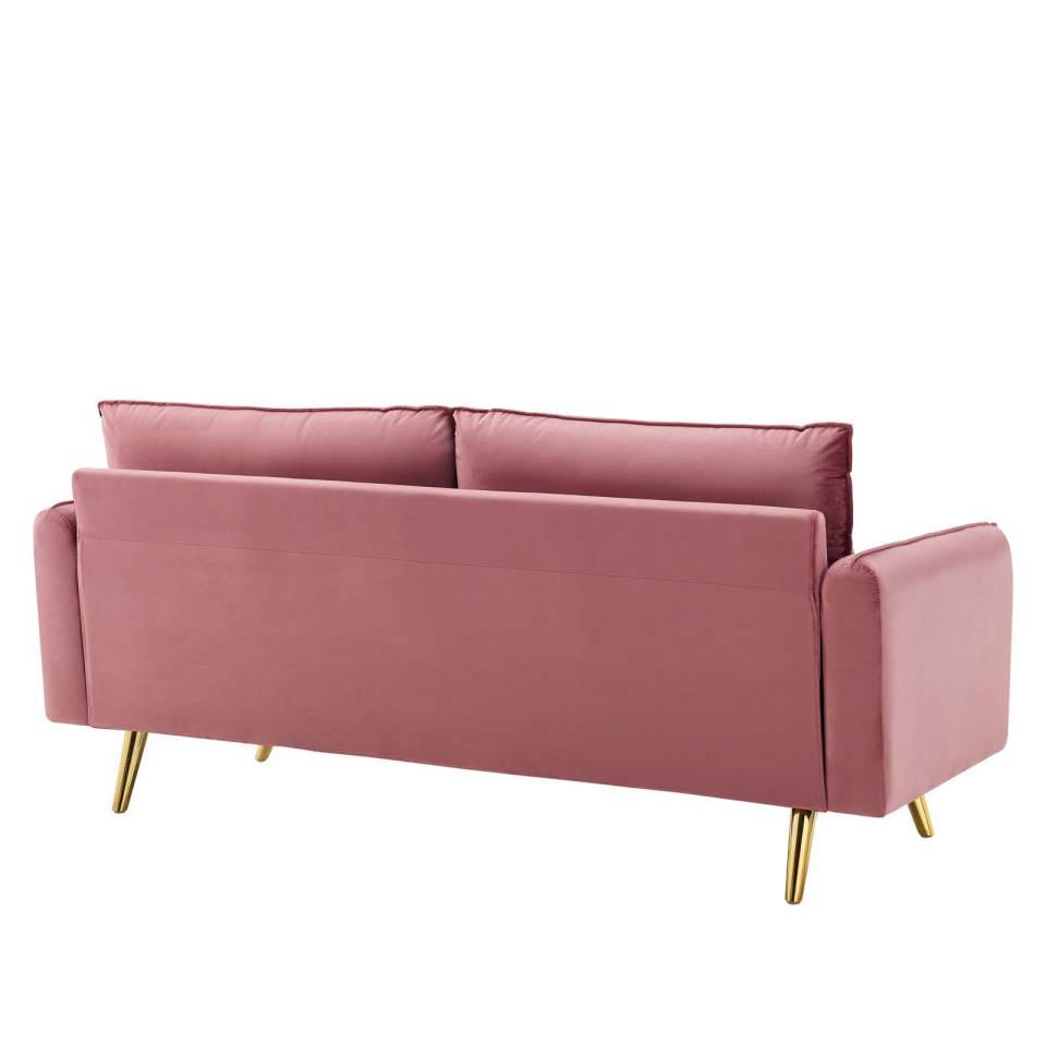 Modway Revive Performance Velvet Sofa - EEI-3988 | Sofas | Modishstore - 4