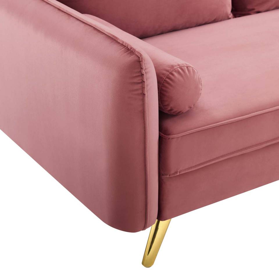 Modway Revive Performance Velvet Sofa - EEI-3988 | Sofas | Modishstore - 6