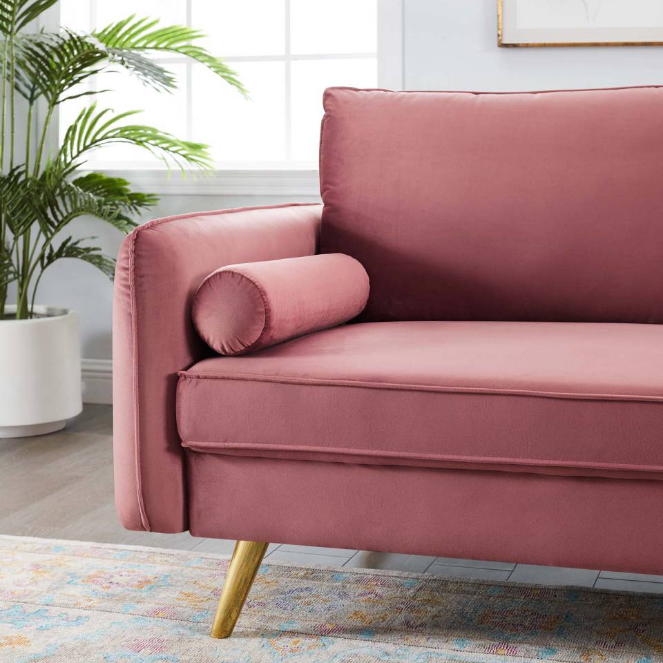 Modway Revive Performance Velvet Sofa - EEI-3988 | Sofas | Modishstore - 2