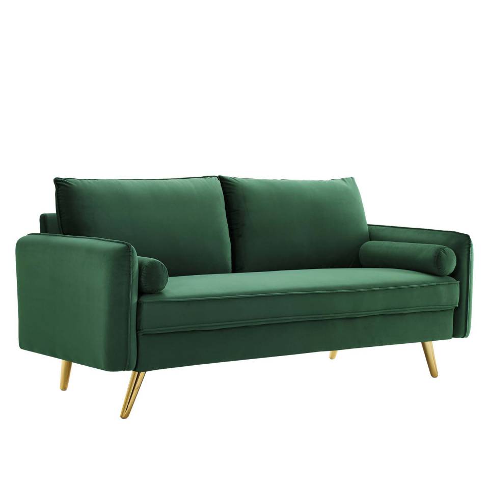 Modway Revive Performance Velvet Sofa - EEI-3988 | Sofas | Modishstore - 9