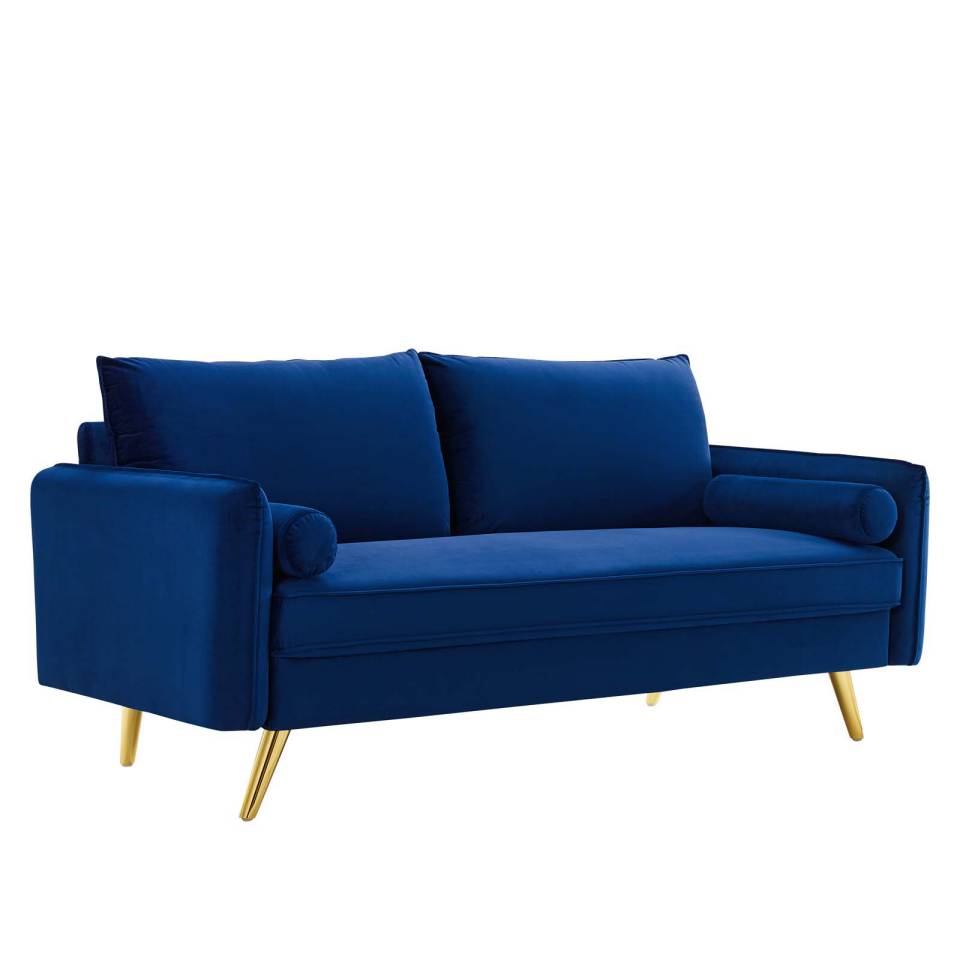 Modway Revive Performance Velvet Sofa - EEI-3988 | Sofas | Modishstore - 12
