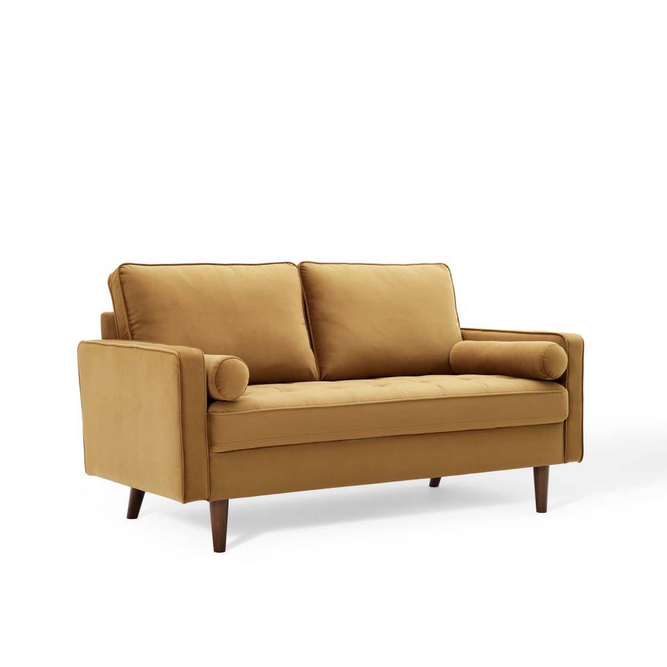 Modway Valour Performance Velvet Loveseat - EEI-4004 | Loveseats | Modishstore - 3
