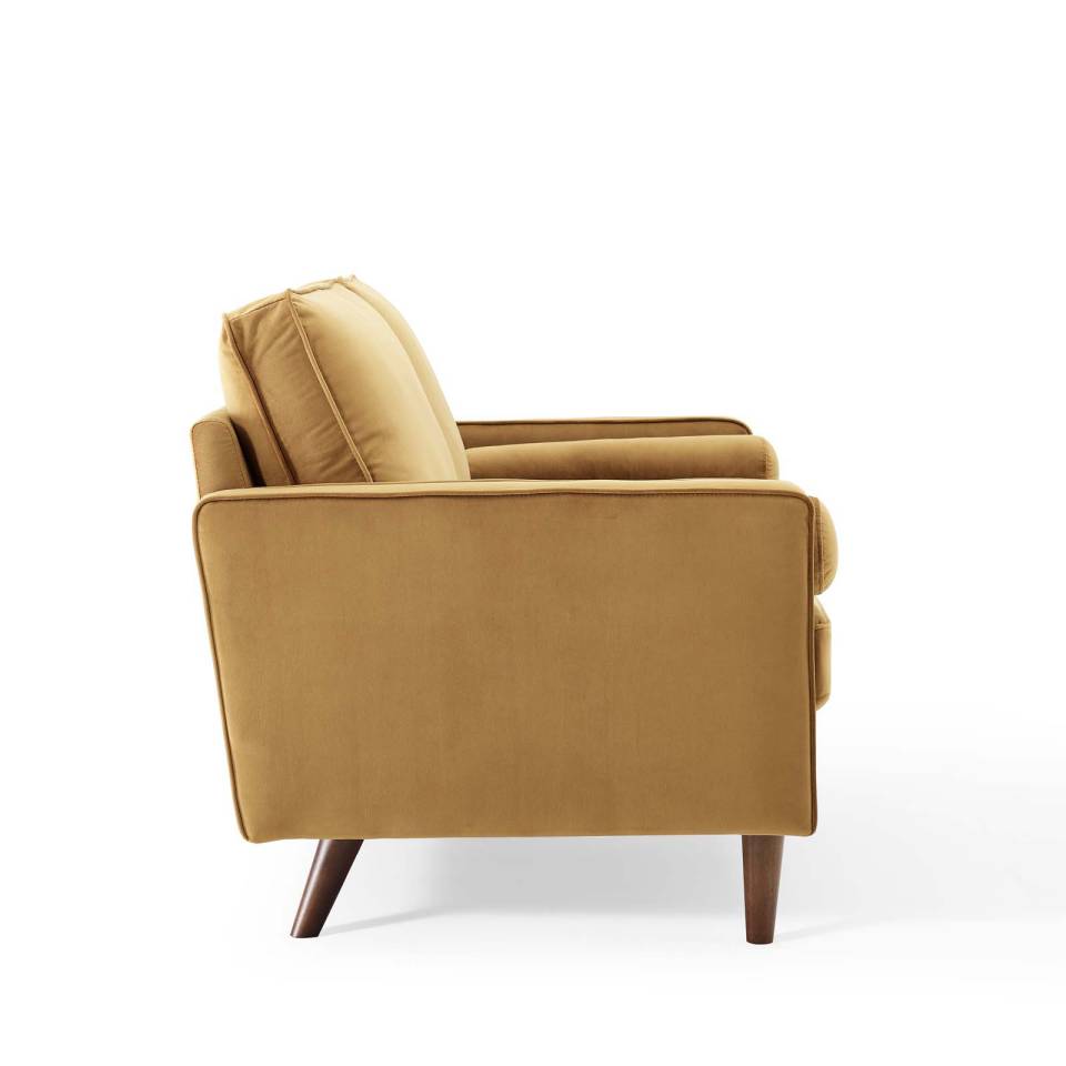 Modway Valour Performance Velvet Loveseat - EEI-4004 | Loveseats | Modishstore - 5