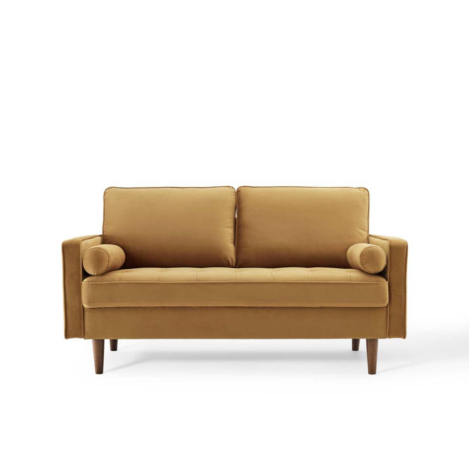 Modway Valour Performance Velvet Loveseat - EEI-4004 | Loveseats | Modishstore - 7