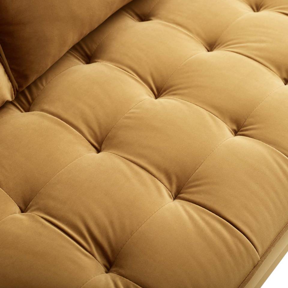 Modway Valour Performance Velvet Loveseat - EEI-4004 | Loveseats | Modishstore - 8