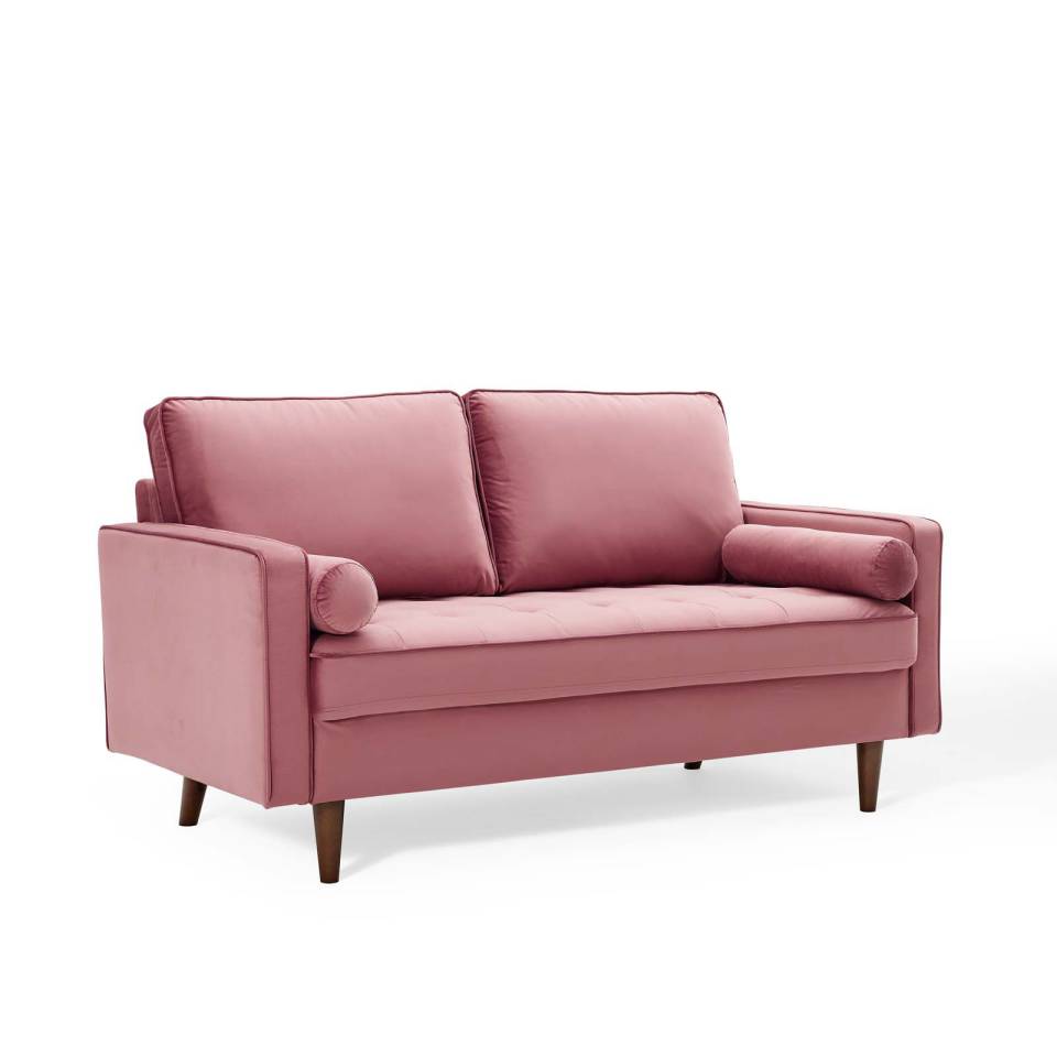 Modway Valour Performance Velvet Loveseat - EEI-4004 | Loveseats | Modishstore - 11