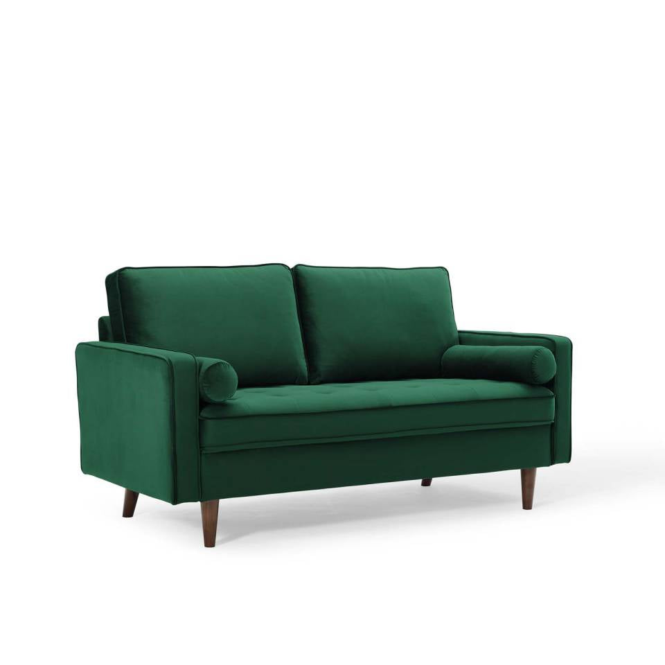 Modway Valour Performance Velvet Loveseat - EEI-4004 | Loveseats | Modishstore - 2