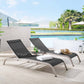 Modway Savannah 3 Piece Outdoor Patio Mesh Set - EEI-4006 | Outdoor Recliners & Lounge Chairs | Modishstore - 1