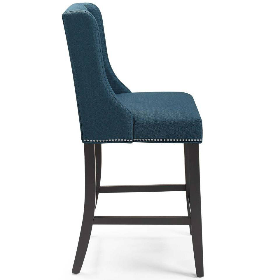Modway Baron Counter Stool Upholstered Fabric Set of 2 - EEI-4016 | Counter Stools | Modishstore - 3