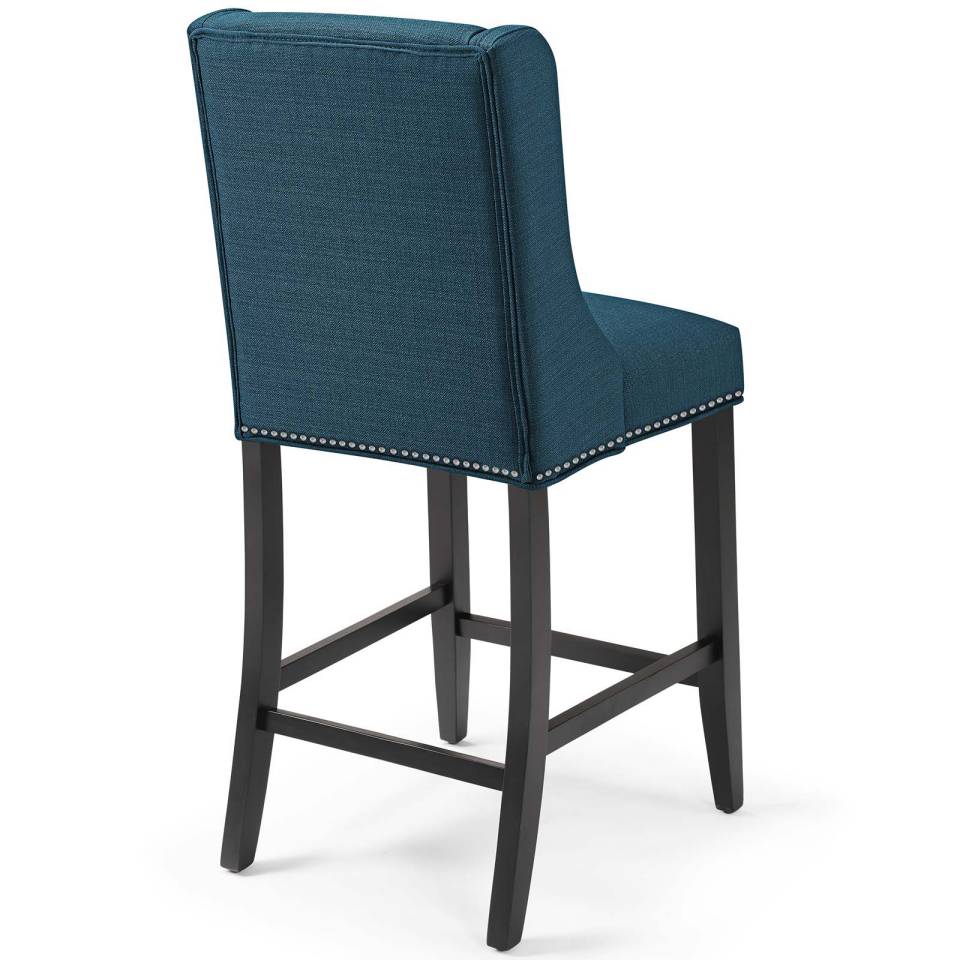 Modway Baron Counter Stool Upholstered Fabric Set of 2 - EEI-4016 | Counter Stools | Modishstore - 4