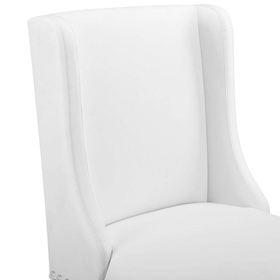 Modway Baron Bar Stool Faux Leather Set of 2 - EEI-4019 | Bar Stools | Modishstore - 7